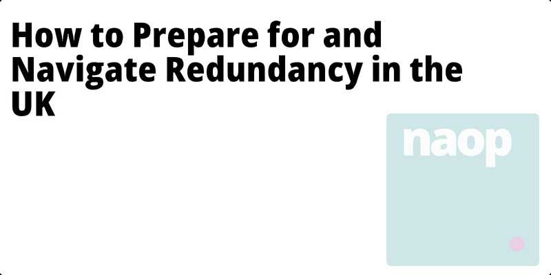 How to Prepare for and Navigate Redundancy in the UK hero